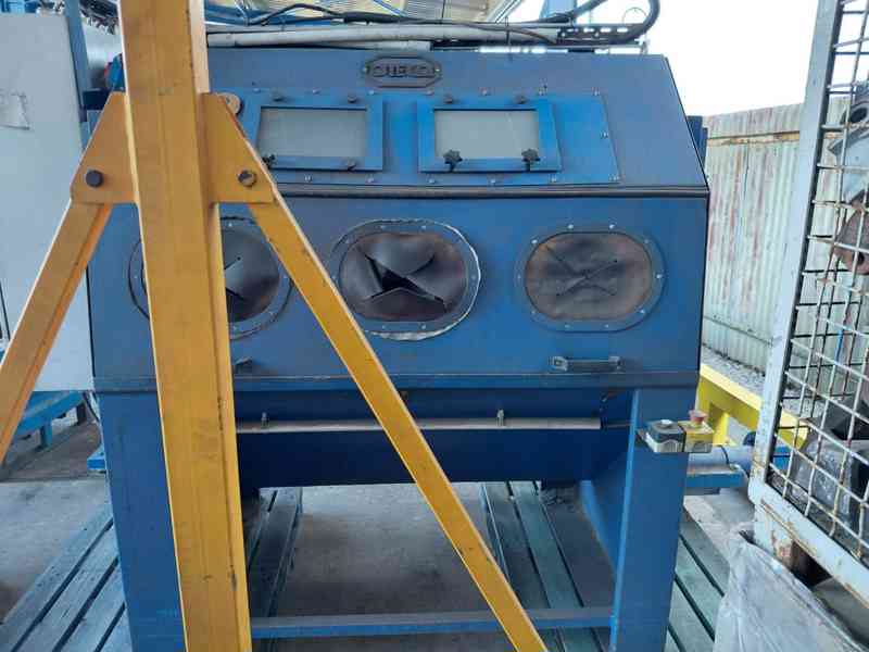 Tlaková tryskací kabina - 1500 mm, tryskač, pískovačka. - foto 3