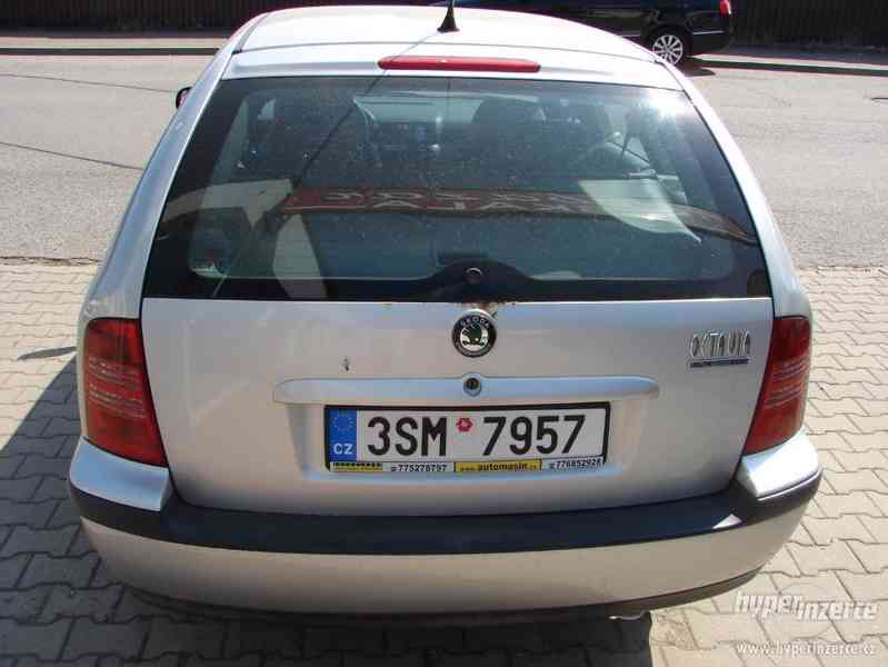 Škoda Octavia Combi 1.9 TDI, 66 KW, r.v. 1999 (EKO zaplacen) - foto 4