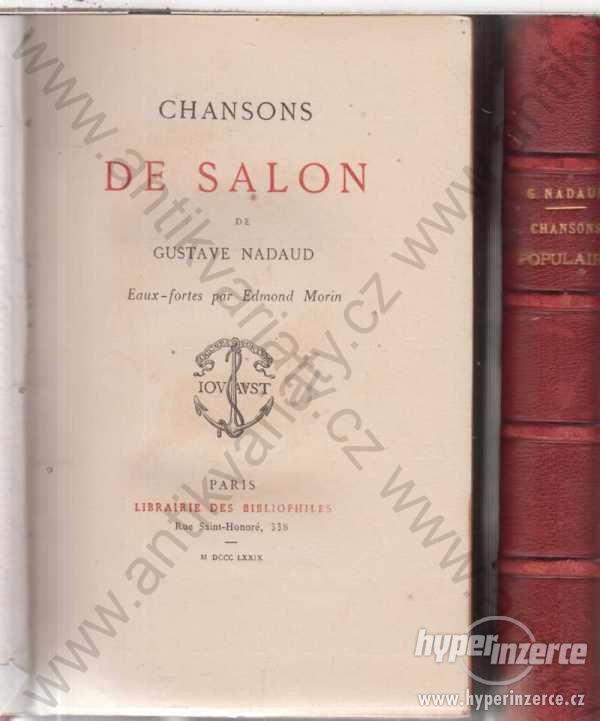 Chansons Populaires / Chansons de Salon Nadaud - foto 1