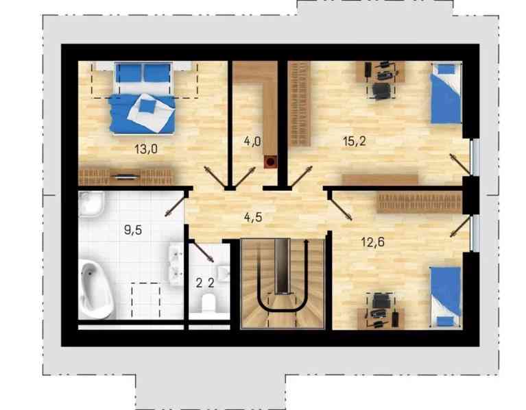 Prodej stavebního pozemku 1034 m², Stružnice - Jezvé - foto 10