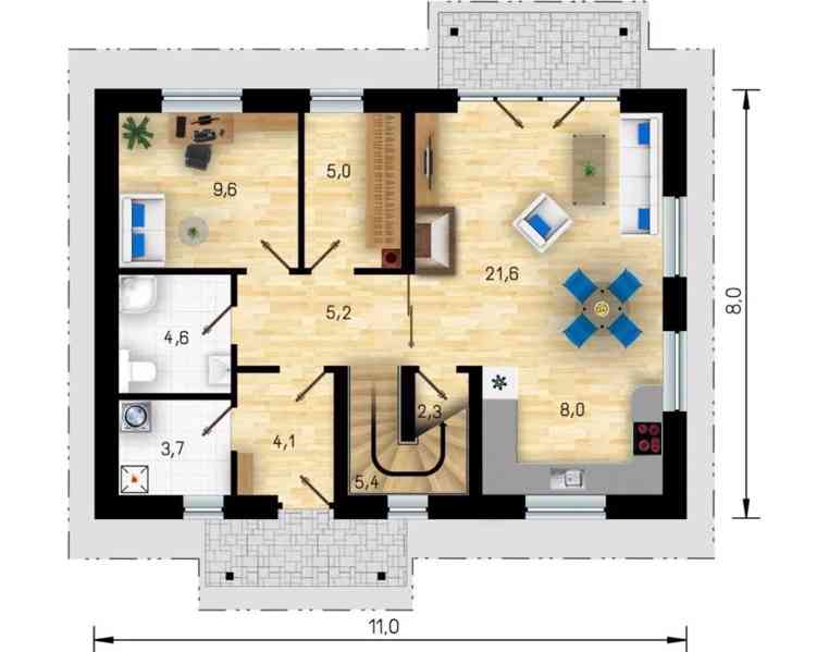 Prodej stavebního pozemku 1034 m², Stružnice - Jezvé - foto 11