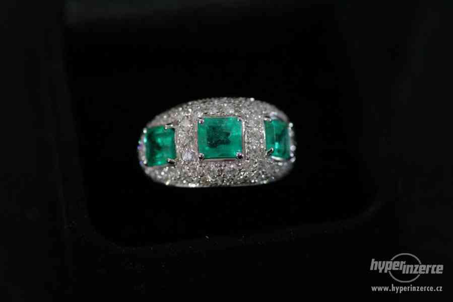 Prsten s smaragdy - foto 1