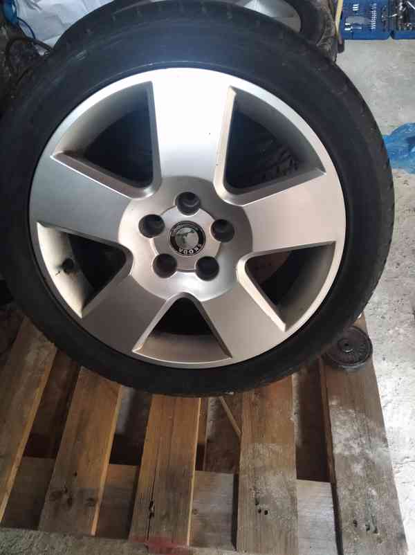Prodám ALU disky Škoda Octavia 2 - foto 2