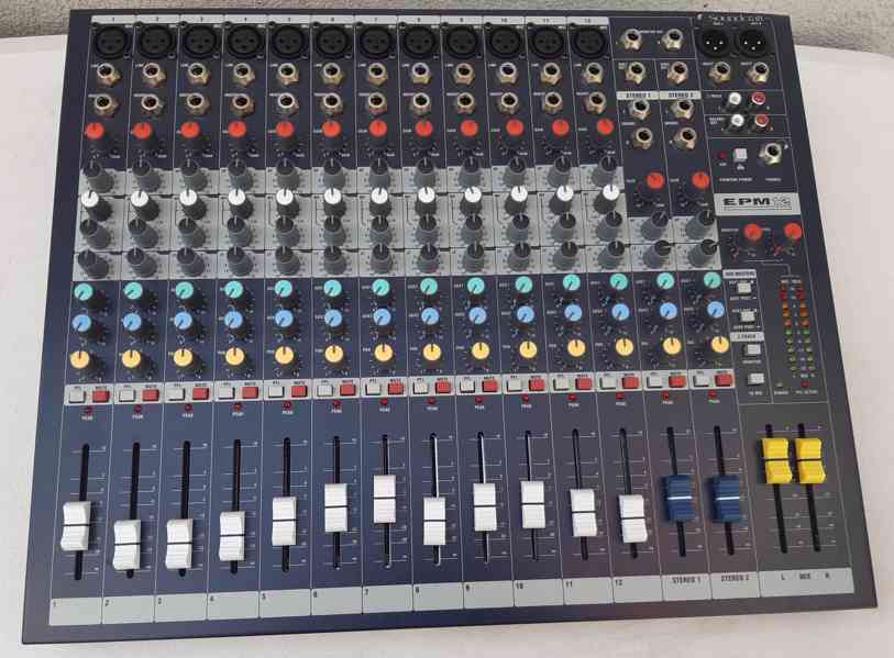Mixpult Sound Craft EPM 12 + Behringer DR 600 digital reverb - foto 3