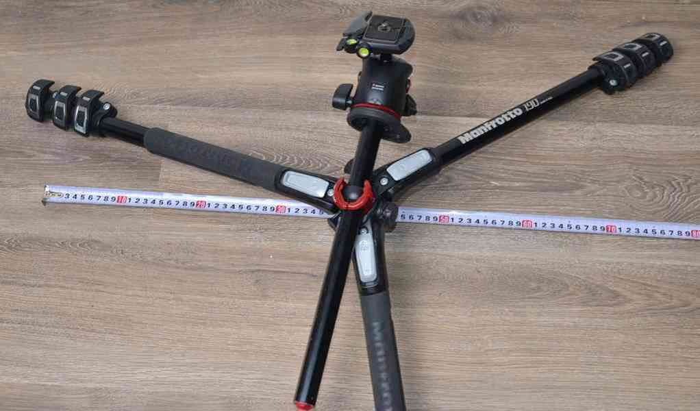 Manfrotto MK190XPRO4-BHQ2 Stativ+hlava*Nosnost 7kg - foto 4