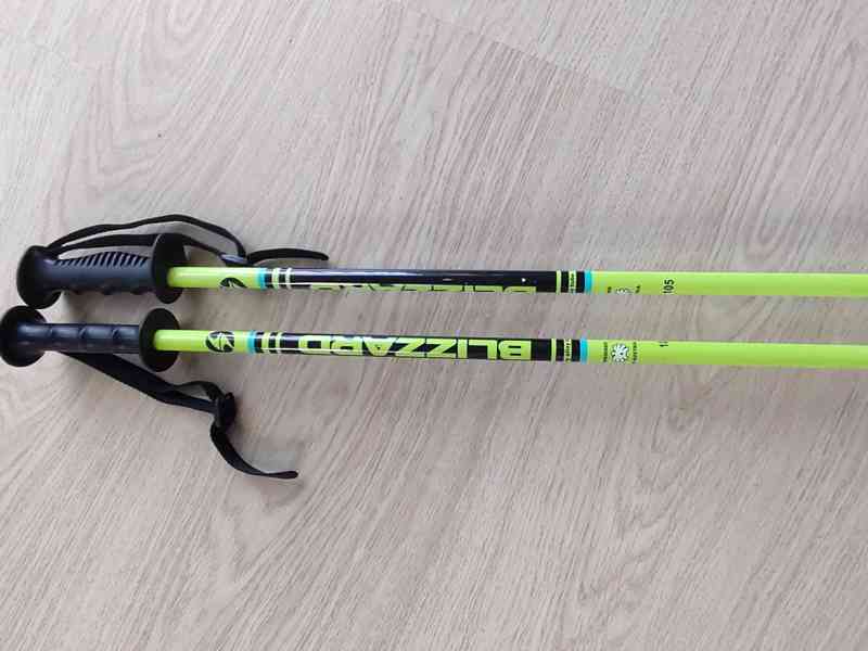 Lyžařské hůlky Blizzard délka 105 cm  - foto 4