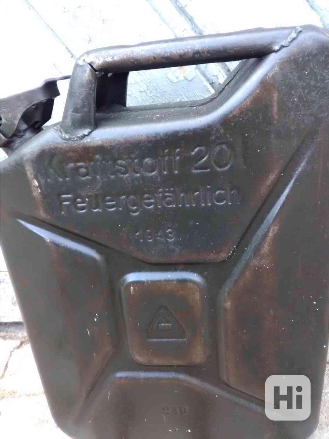 Německý kanystr 20 l z roku 1943 - foto 1