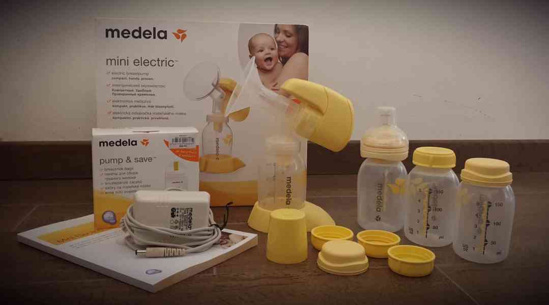Mini elektricka odsavacka materskeho mleka Medela - foto 1