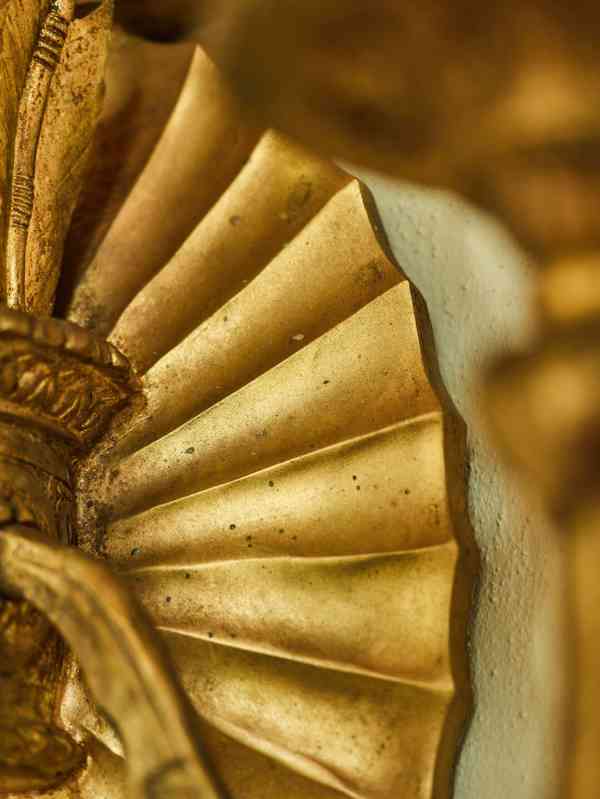 Soubor šesti monumentálních nástěnných aplik na svíčky - foto 12