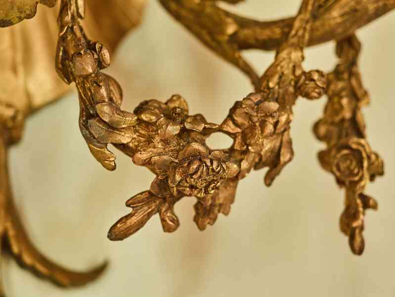 Soubor šesti monumentálních nástěnných aplik na svíčky - foto 7