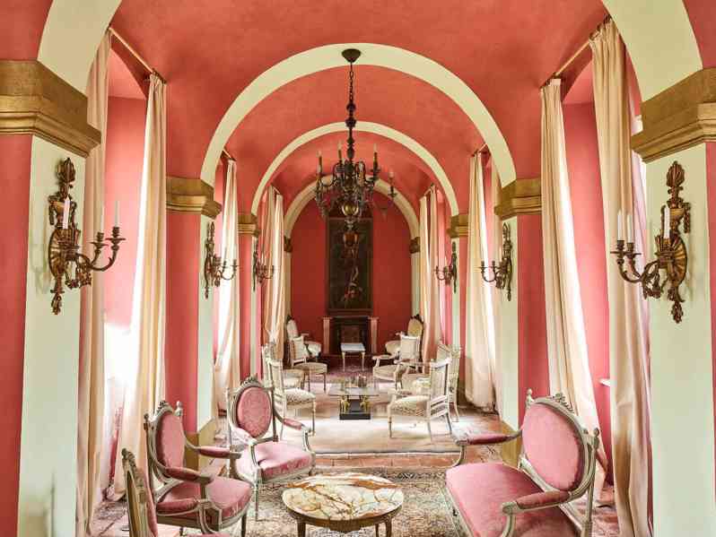 Soubor šesti monumentálních nástěnných aplik na svíčky - foto 6