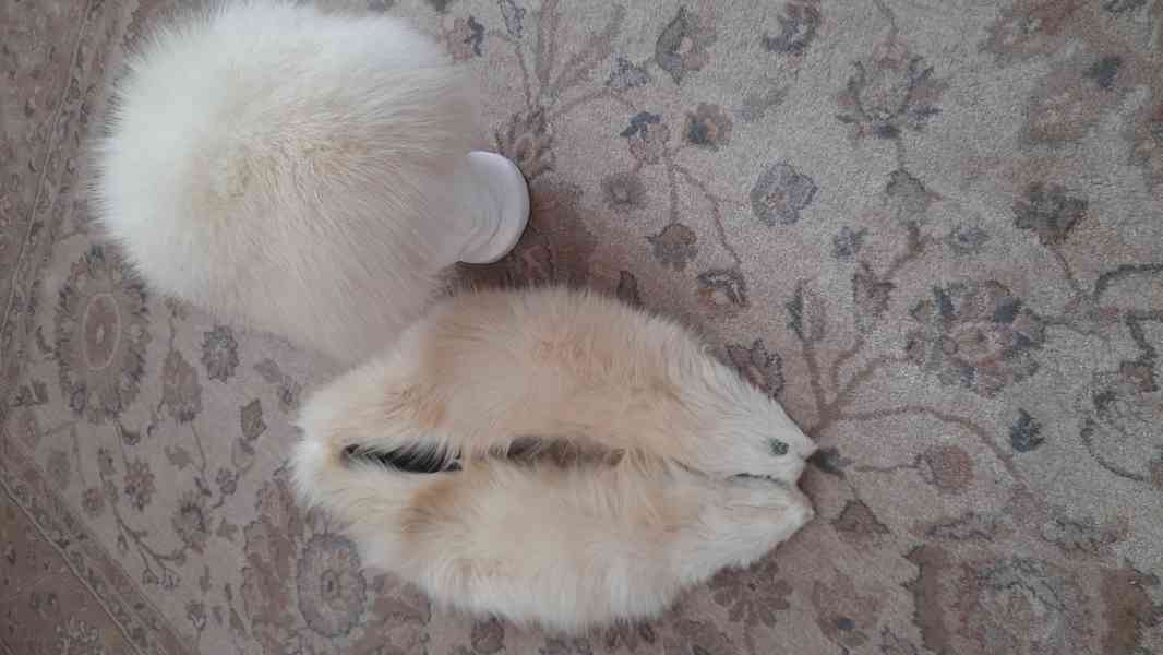 Kožešinová čepice+límec - foto 3