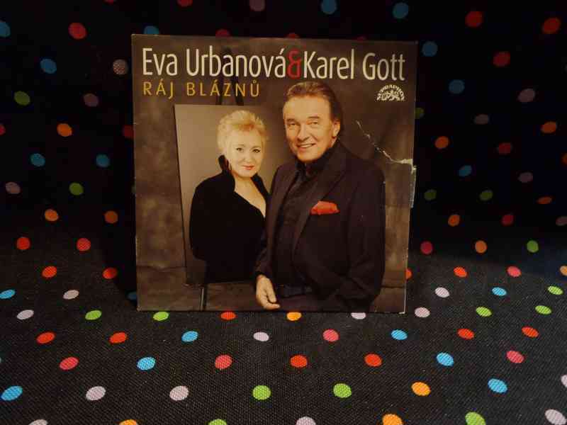 CD Karel Gott Eva Urbanová Ráj bláznů - foto 1