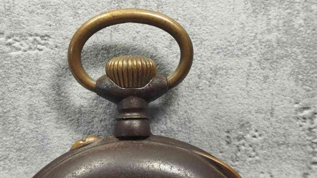 Velké kapesní hodinky Régulateur – 67 mm, Švýcarsko - foto 9