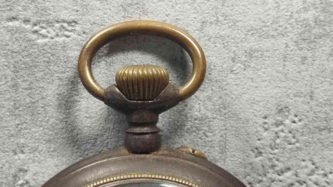 Velké kapesní hodinky Régulateur – 67 mm, Švýcarsko - foto 5