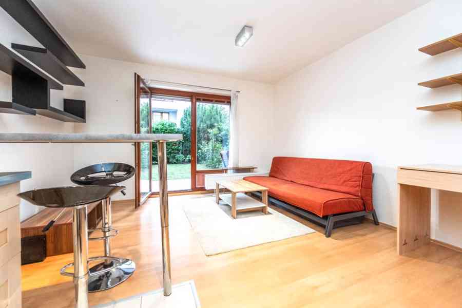 Flat 1+kk with terrace, garden, parking and cellar for sale