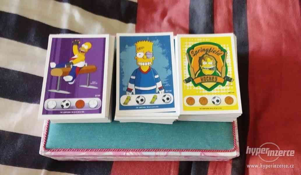 Sběratelské kartičky The Simpsons - foto 1