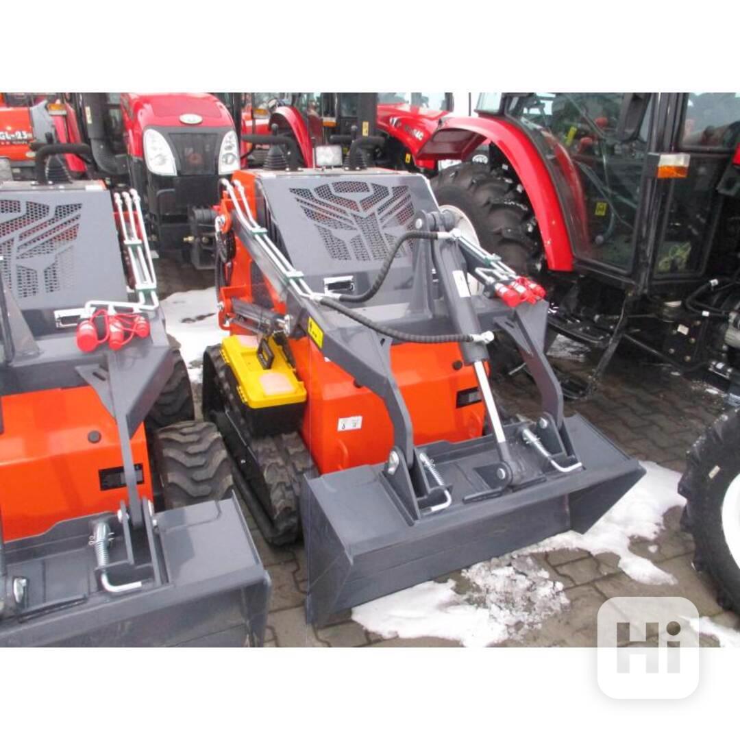 Mini kolový smykový nakladač YTO SK 480 L pásový - foto 1