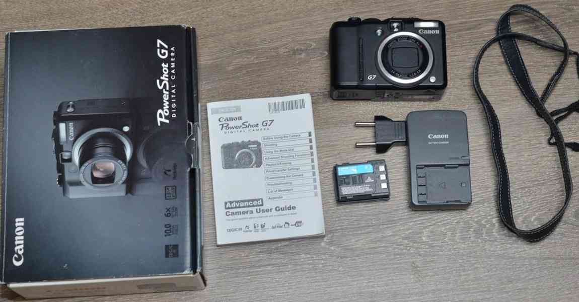 Canon PowerShot G7 **CCD 10 MPix*6x Op.Zoom*VGA - foto 3