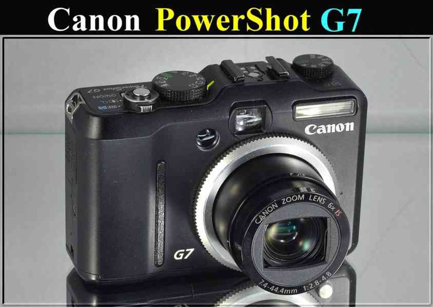 Canon PowerShot G7 **CCD 10 MPix*6x Op.Zoom*VGA
