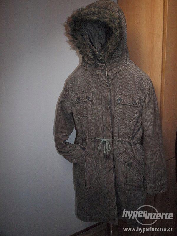 Manšestrový kabát - bunda - foto 2