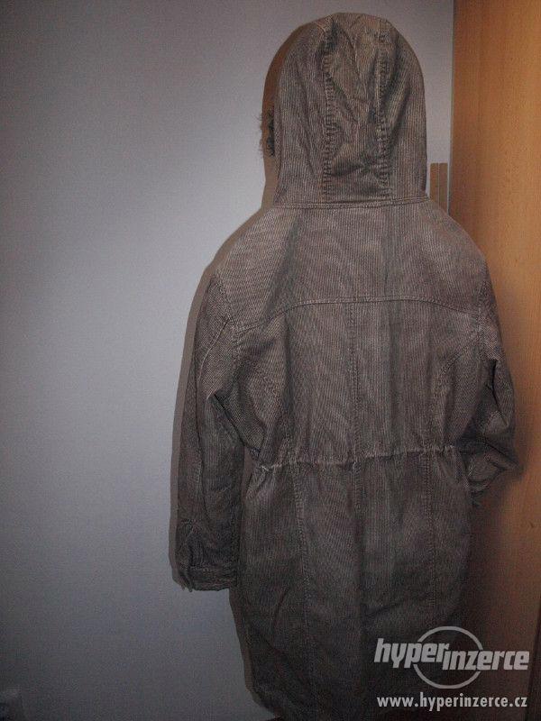 Manšestrový kabát - bunda - foto 3