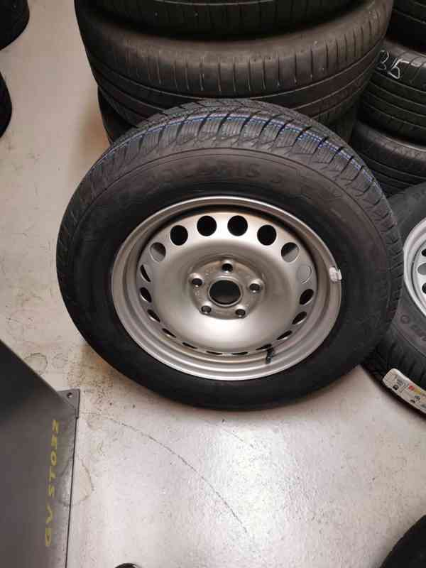 195/65R15 zimní pneu 6x15 5x112 ET47 VW CADDY NOVÉ - foto 2