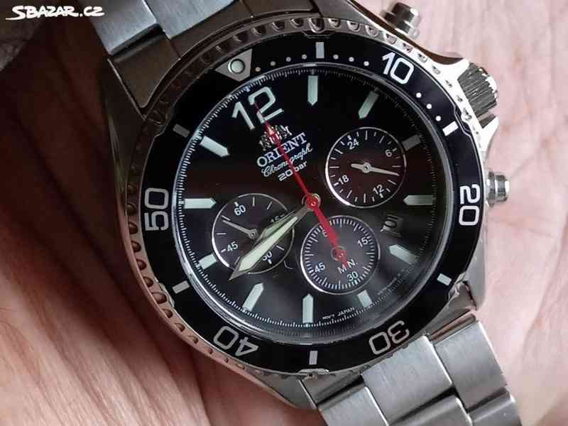 Japan Orient SportsSolar RA-TX0202B10.200m.Safír.New.Záruka. - foto 2