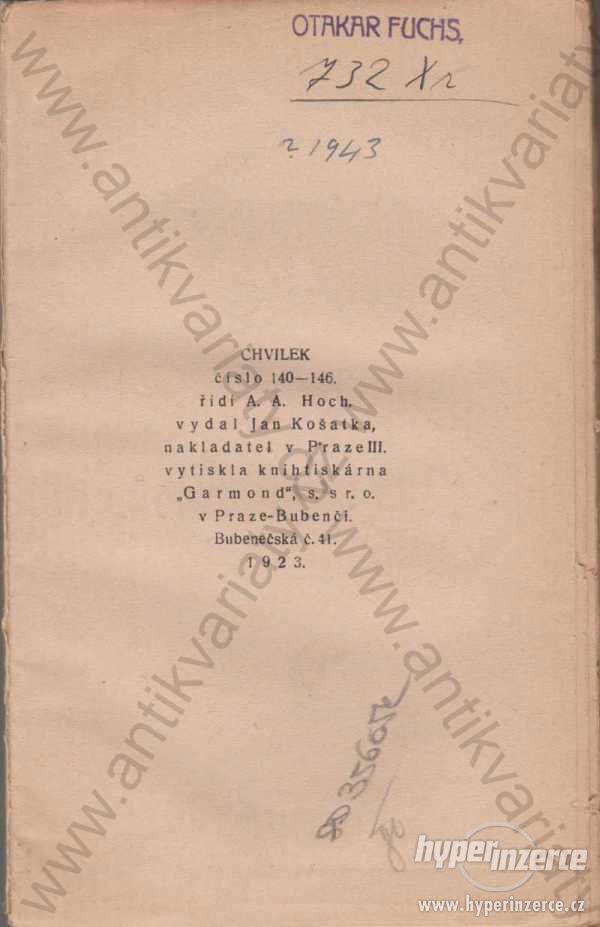 Mvnost činná a tvůrčí  J. M. Guyau 1923 - foto 1