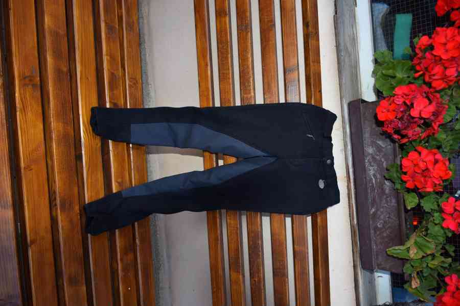 Dívčí jezdecké kalhoty zn. HKM, vel. 146 - foto 1