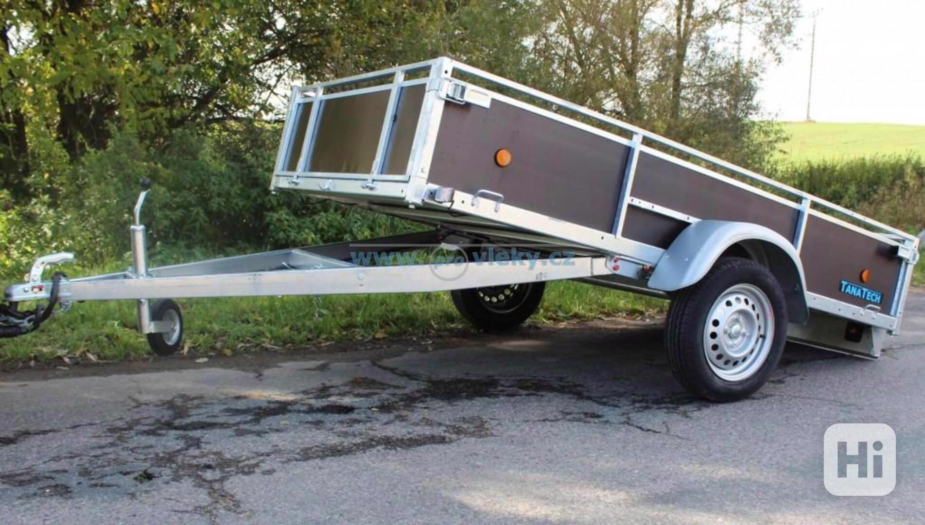 Přívěs Lider D250 251x133x40 750kg sklopný - foto 1