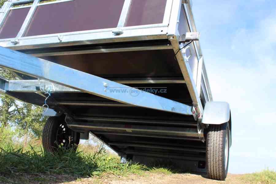 Přívěs Lider D250 251x133x40 750kg sklopný - foto 5