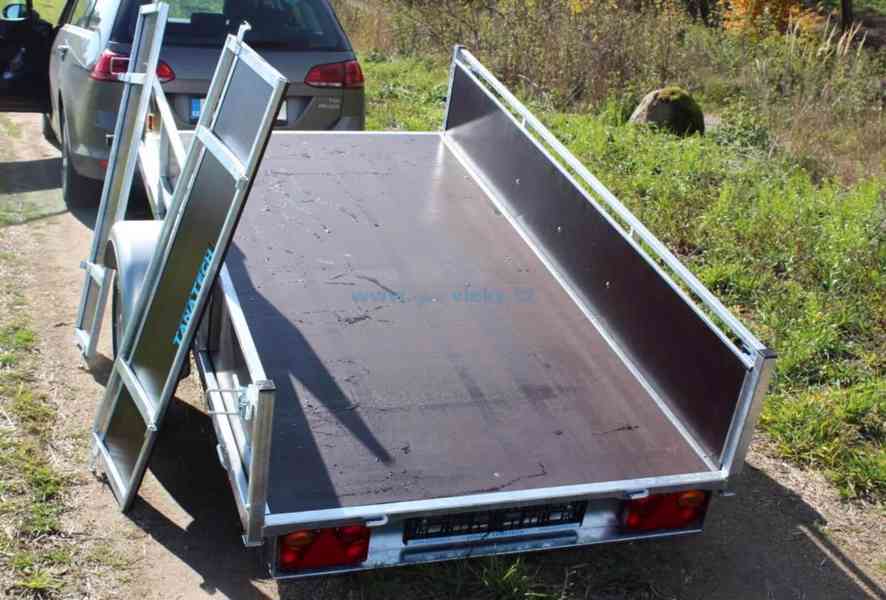 Přívěs Lider D250 251x133x40 750kg sklopný - foto 2
