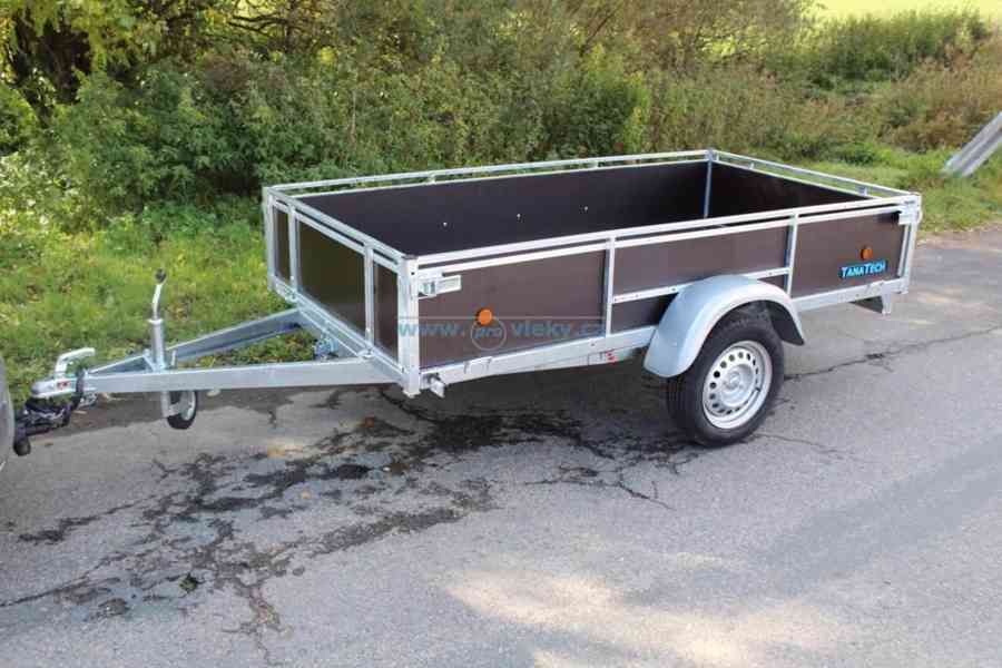 Přívěs Lider D250 251x133x40 750kg sklopný - foto 4