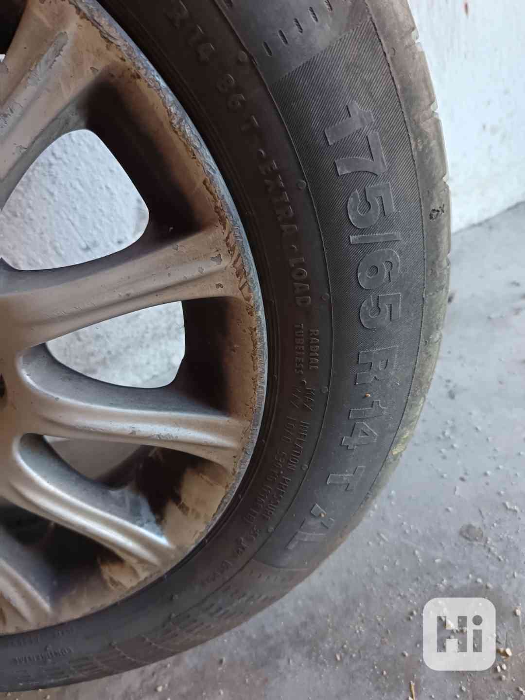 Prodám disky Mazda 2 DY, 5.5J x 14 ET 47.5, alu - foto 1