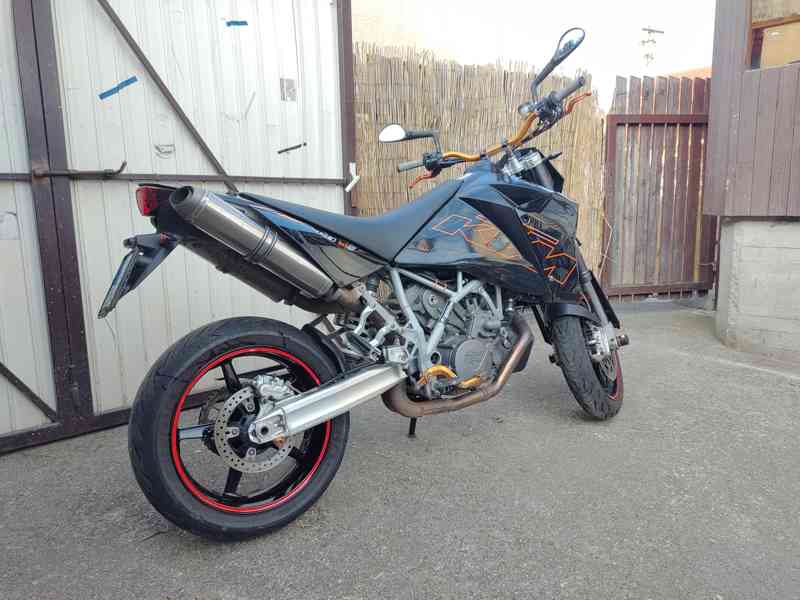 Prodám KTM 950 supermoto, 94.000Kč, rychle sleva - foto 4