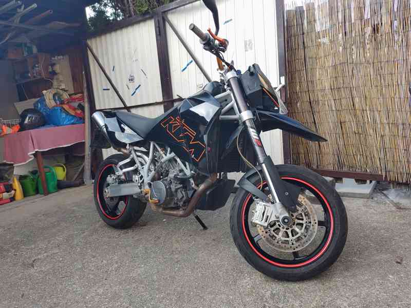Prodám KTM 950 supermoto, 94.000Kč, rychle sleva - foto 3