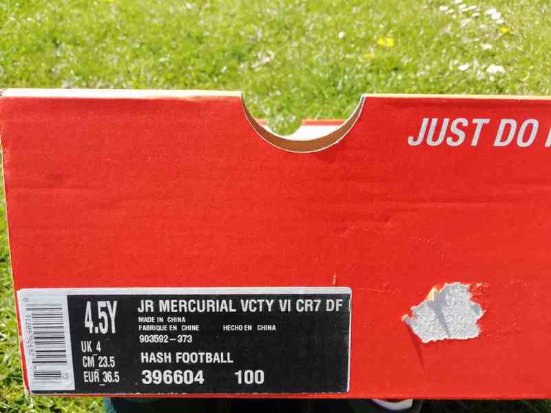 CR7 Nike Mercurial dětské kopačky 36,5  - foto 4