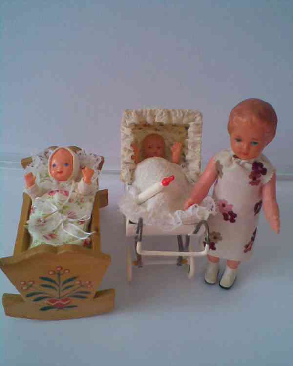Retro kolébka s panenkou Igra - foto 2