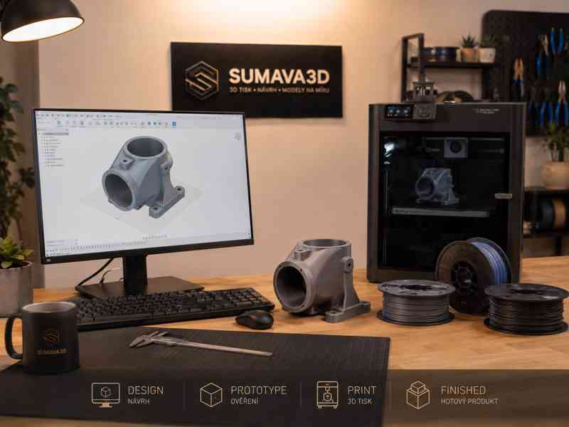 Zakázkový 3D tisk – váš nápad proměníme ve skutečnost - foto 6