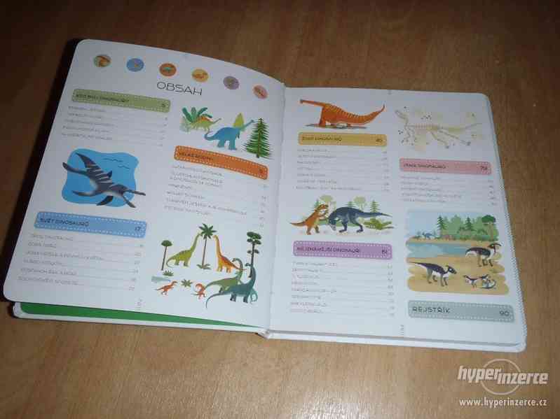 Encyklopedie Larousse Dinosauři NOVÁ kniha Bézuel - foto 3