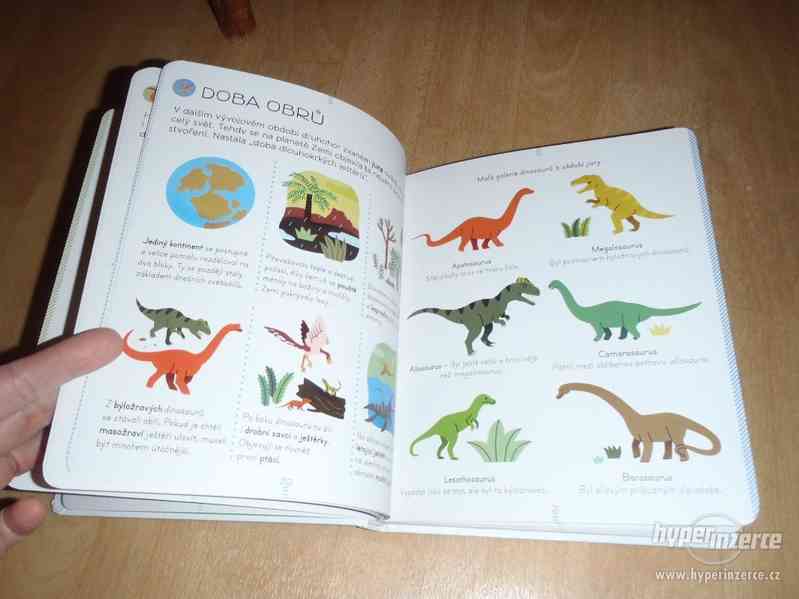 Encyklopedie Larousse Dinosauři NOVÁ kniha Bézuel - foto 4
