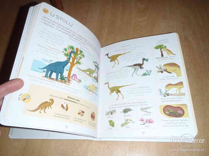 Encyklopedie Larousse Dinosauři NOVÁ kniha Bézuel - foto 5