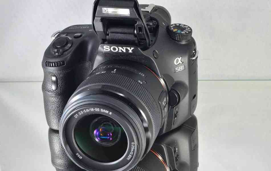 Sony SLT-A58 +Objektiv DT18-55mm *Brašna*3650 Exp. - foto 5
