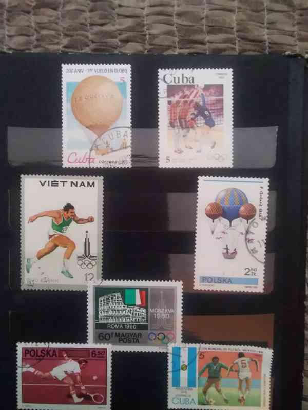 Poštovní známky, staré  - foto 9