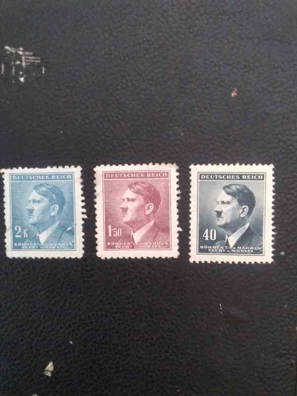 Poštovní známky, staré  - foto 12