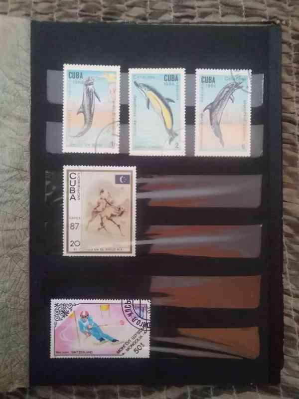 Poštovní známky, staré  - foto 7