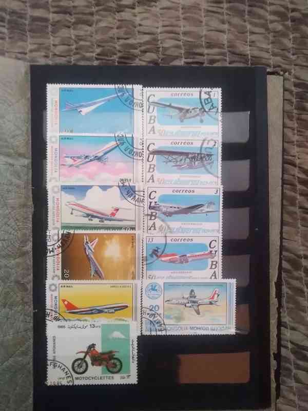 Poštovní známky, staré  - foto 4