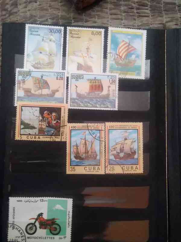Poštovní známky, staré  - foto 5