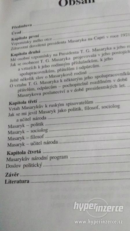 Mé vzpomínky na prezidenta T.G.Masaryka - foto 3